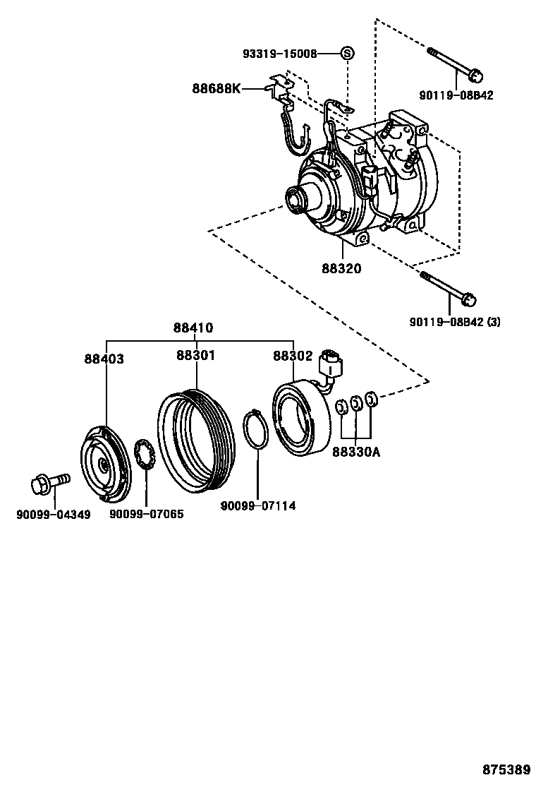 Parts diagram