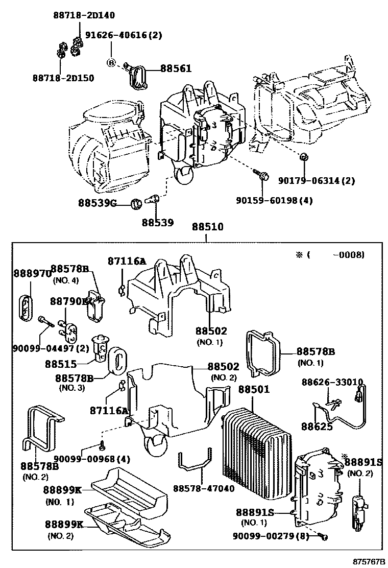 Parts diagram