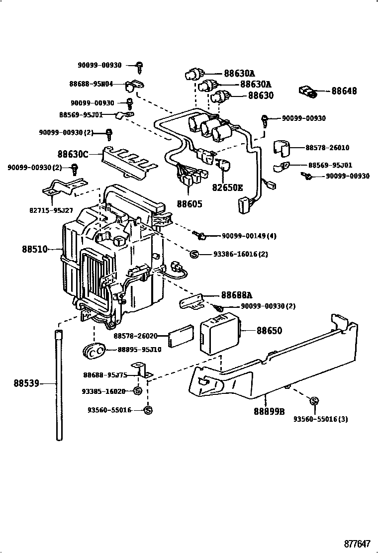 Parts diagram