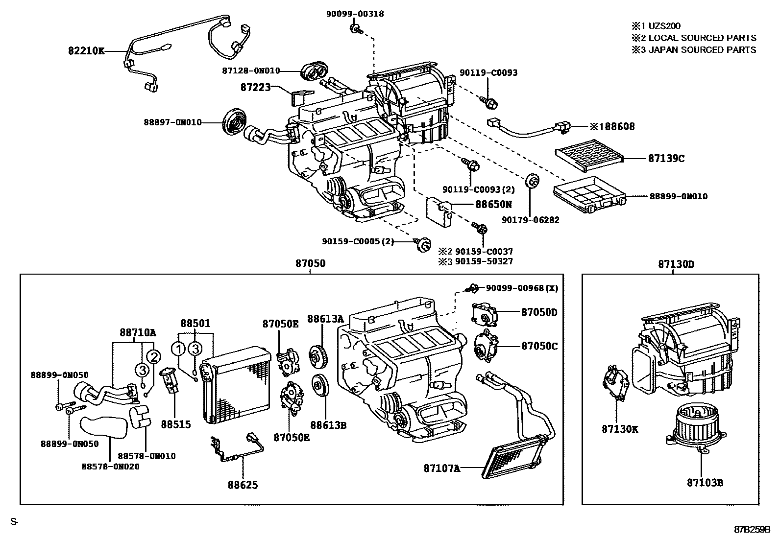 Parts diagram