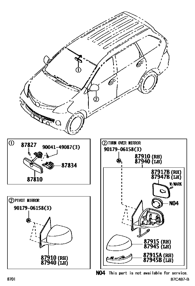 Parts diagram