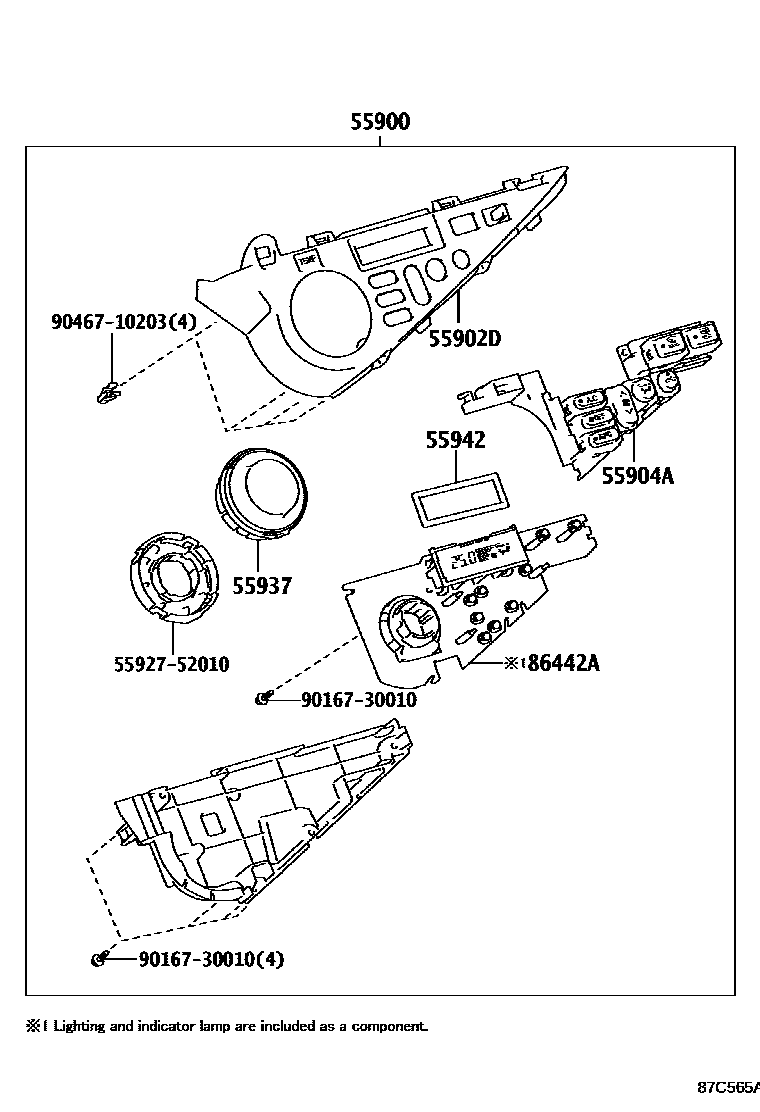 Parts diagram