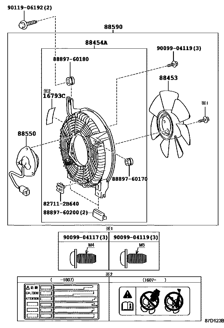 Parts diagram