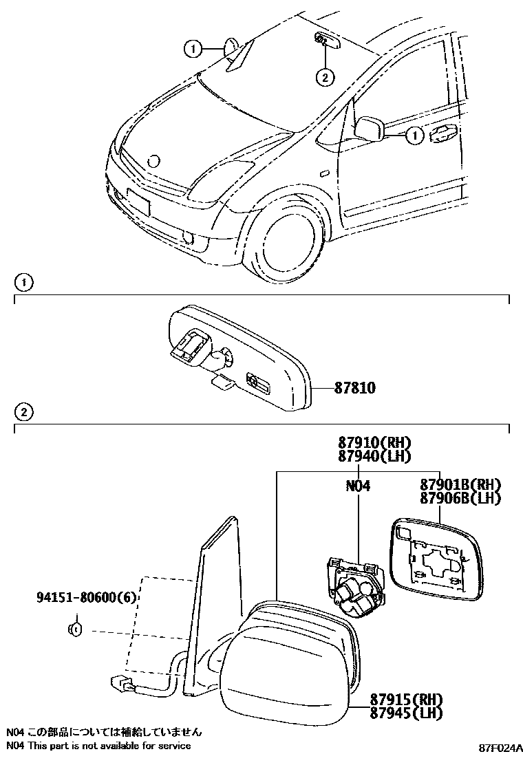 Parts diagram