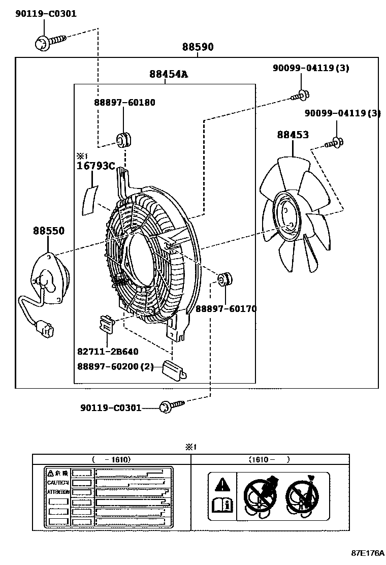 Parts diagram