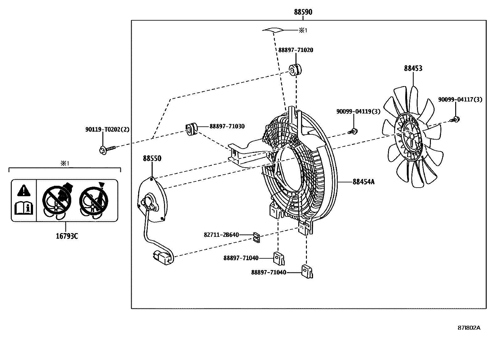 Parts diagram