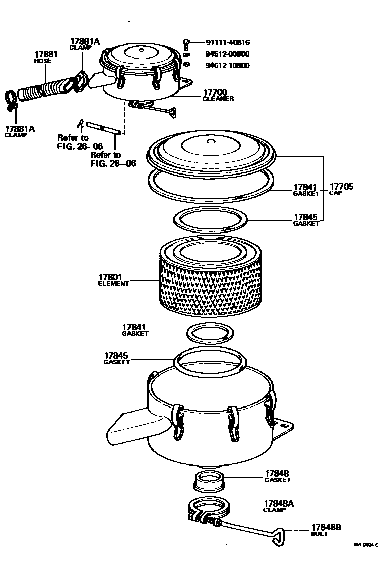 Parts diagram