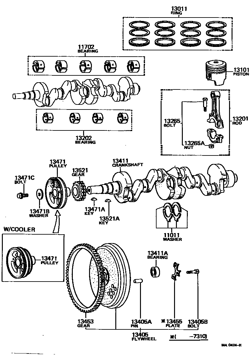 Parts diagram