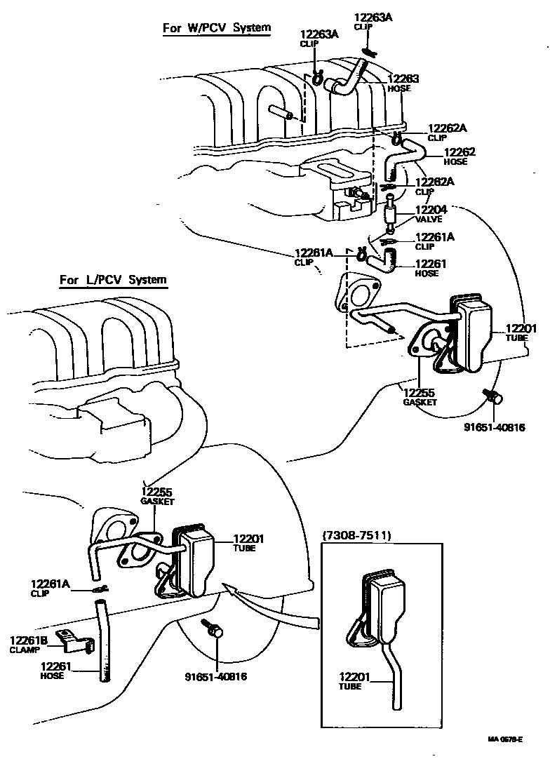 Parts diagram