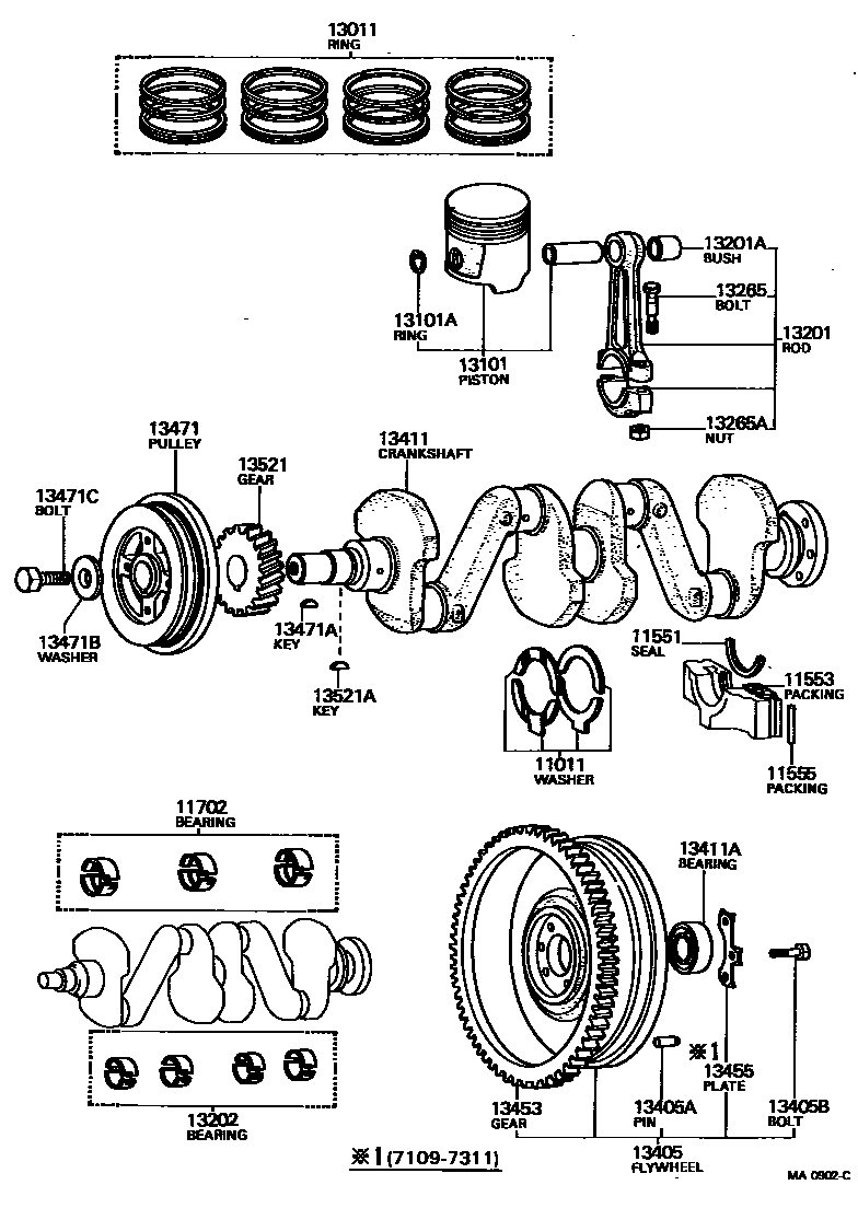 Parts diagram