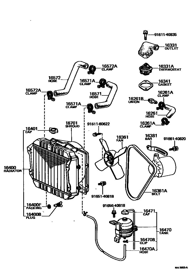 Parts diagram