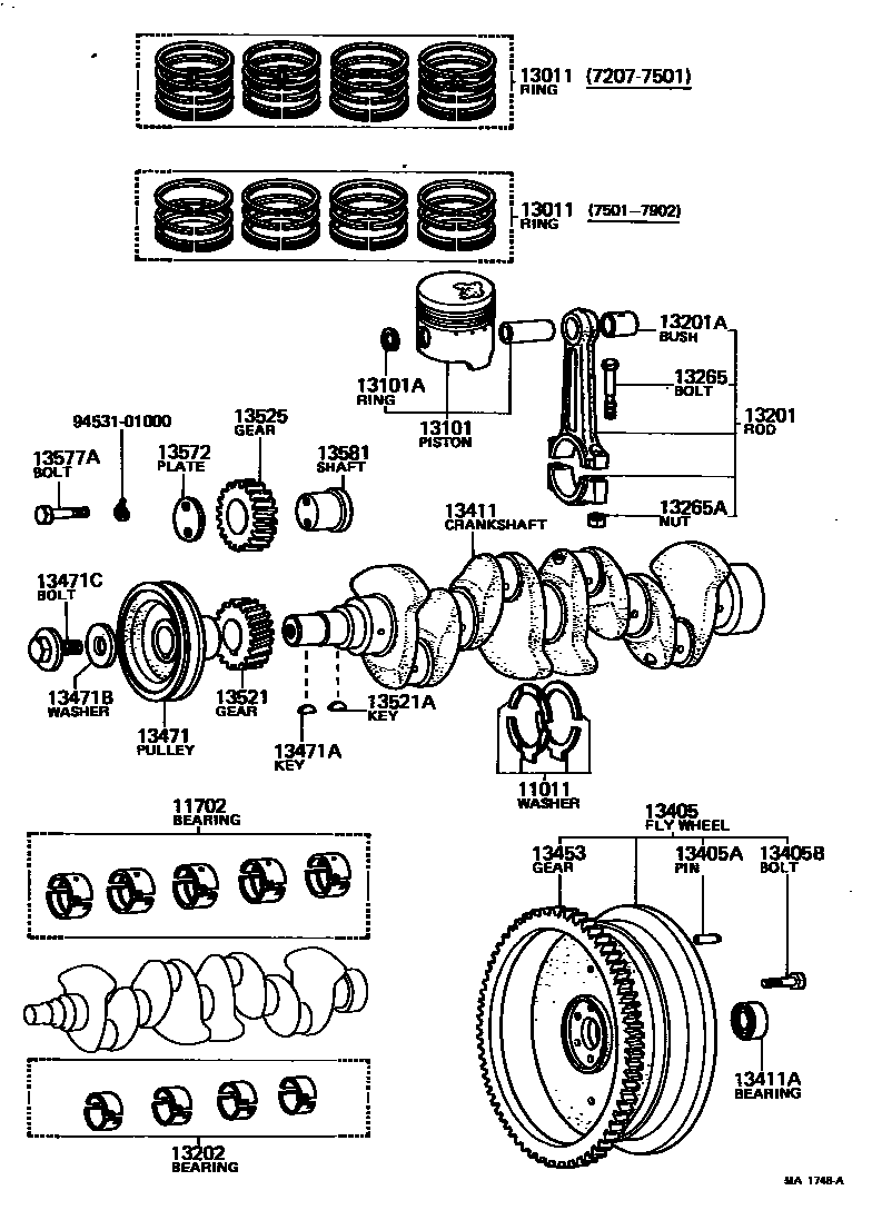 Parts diagram