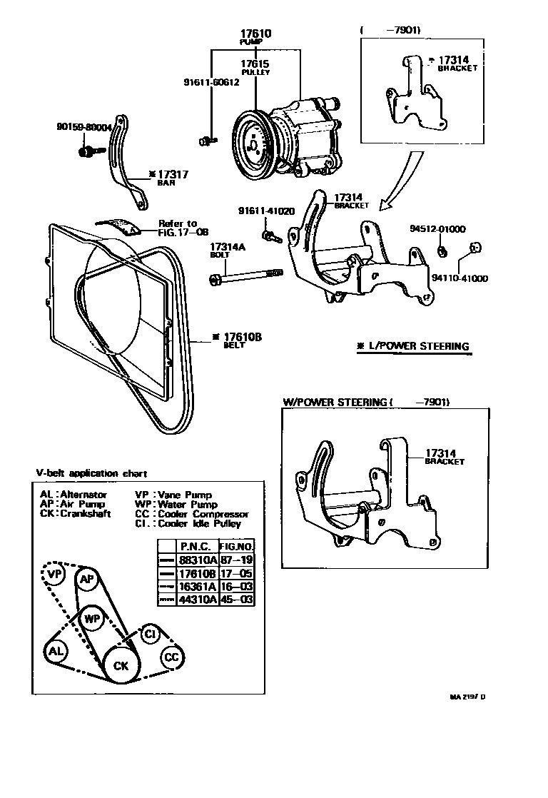 Parts diagram