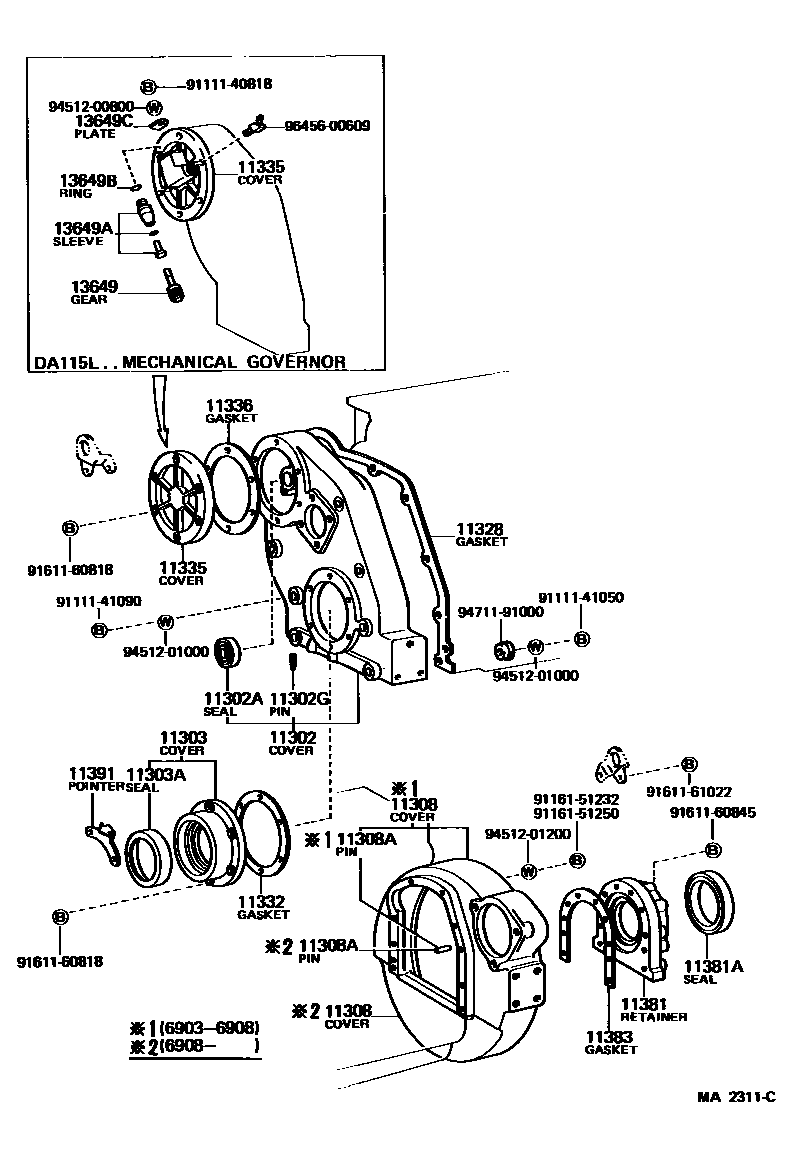Parts diagram