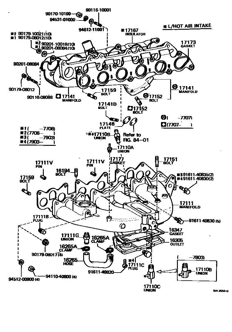 Parts diagram