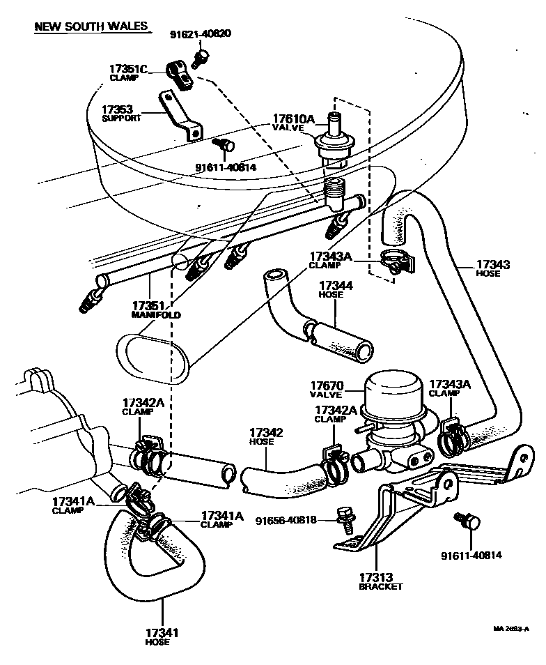 Parts diagram