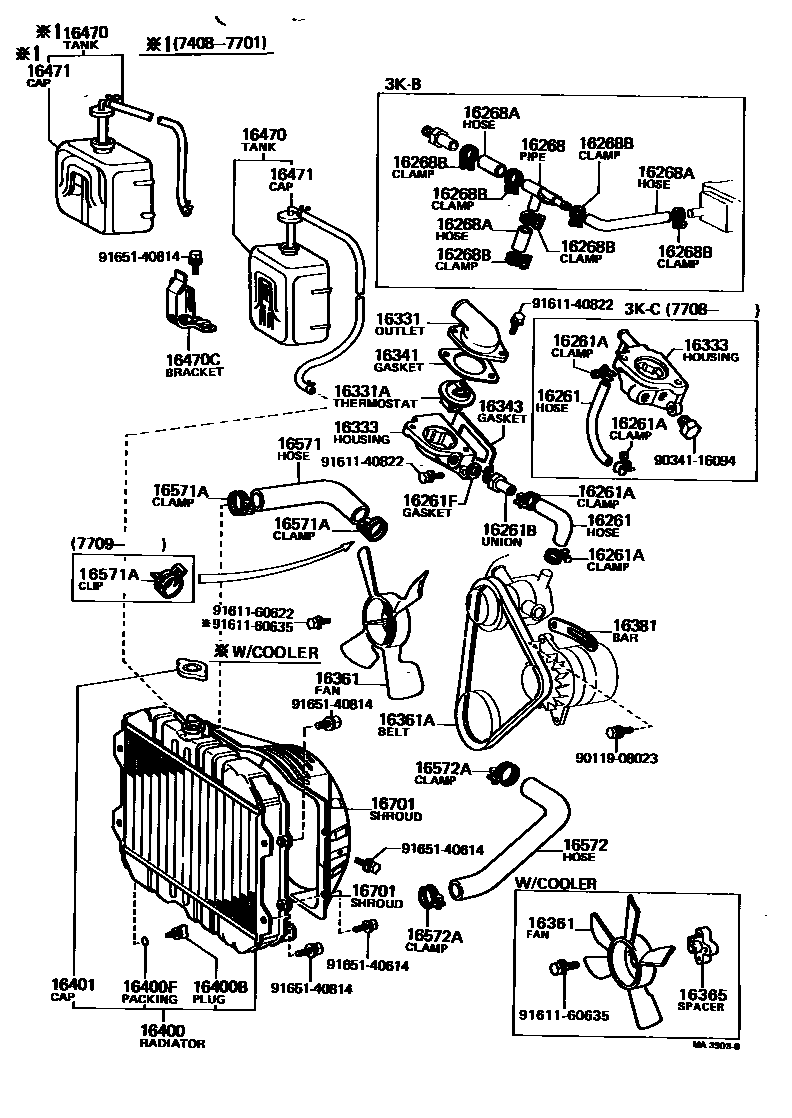 Parts diagram