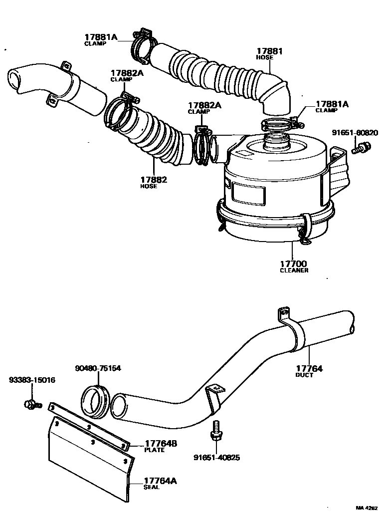 Parts diagram