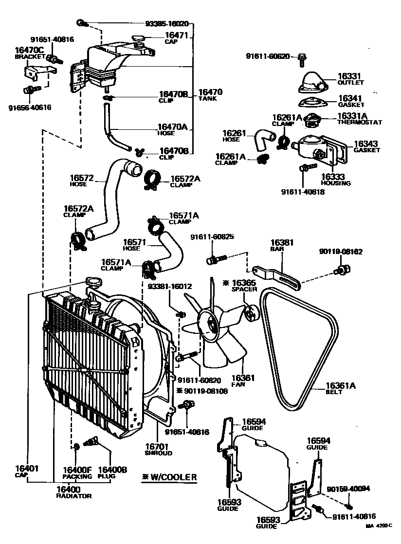 Parts diagram