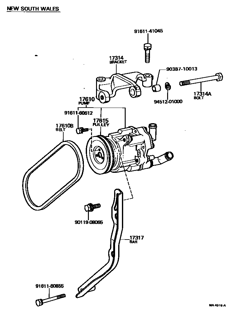 Parts diagram