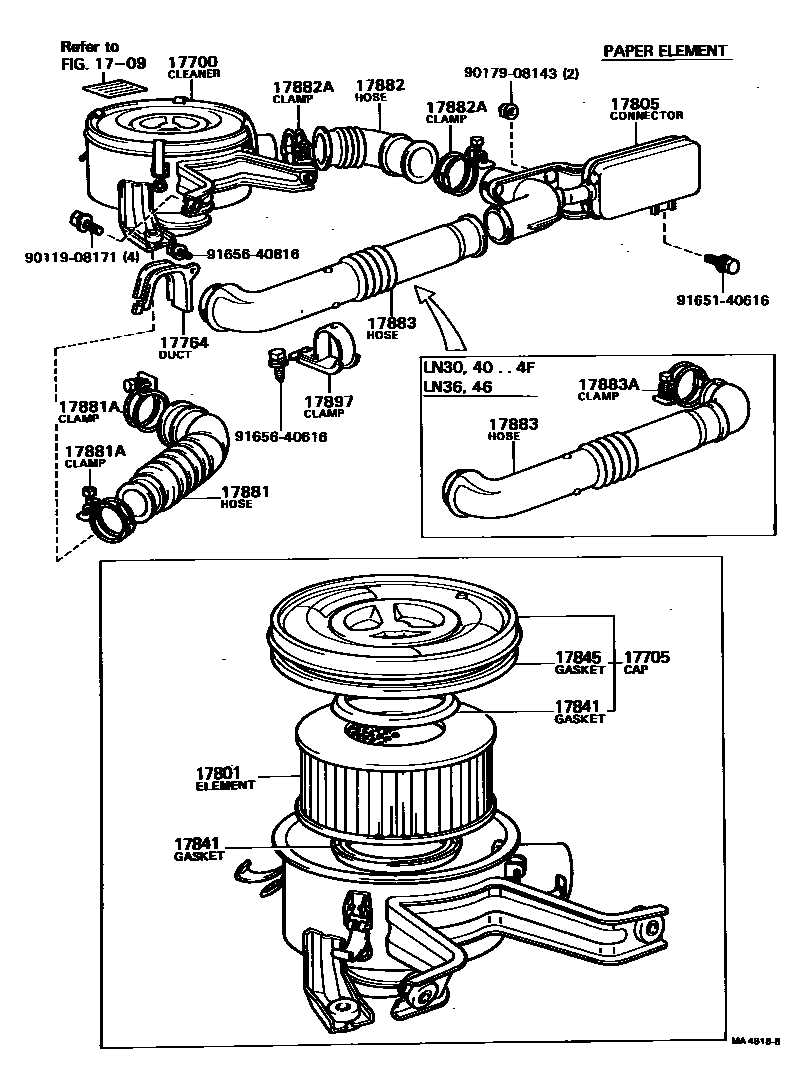 Parts diagram