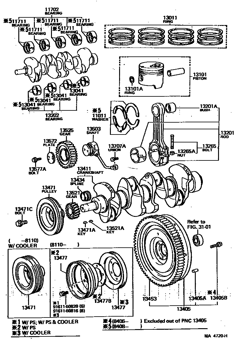 Parts diagram