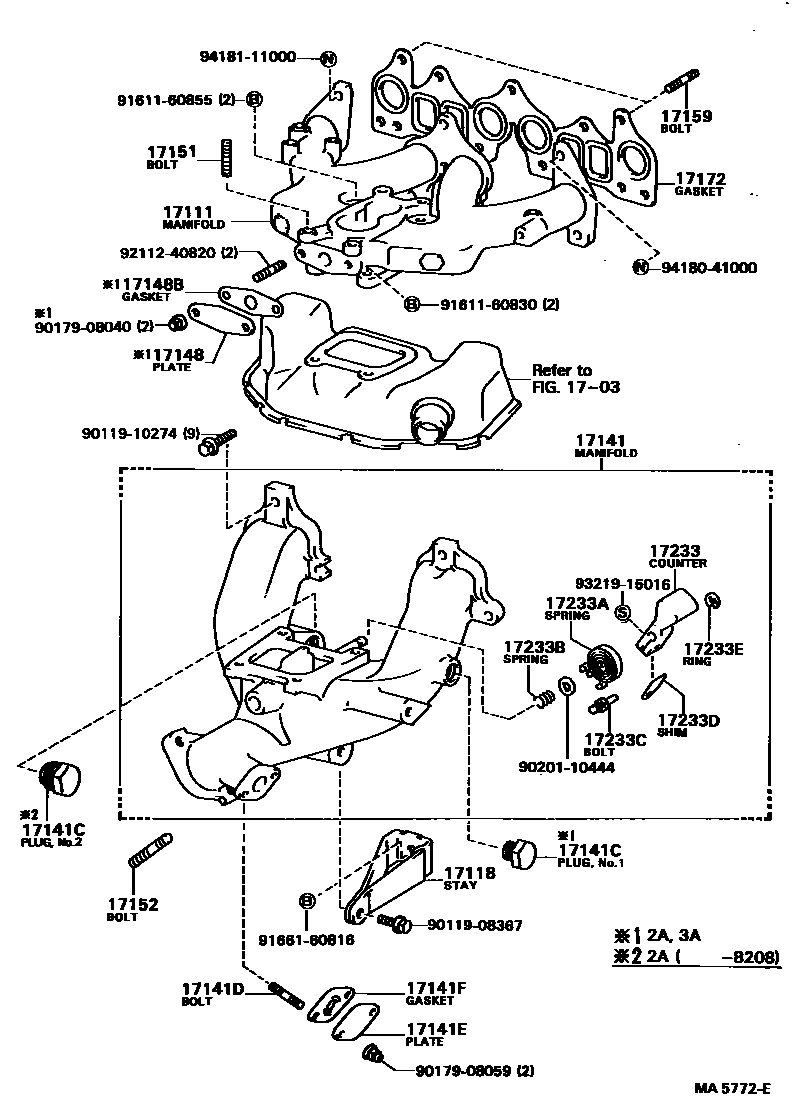 Parts diagram