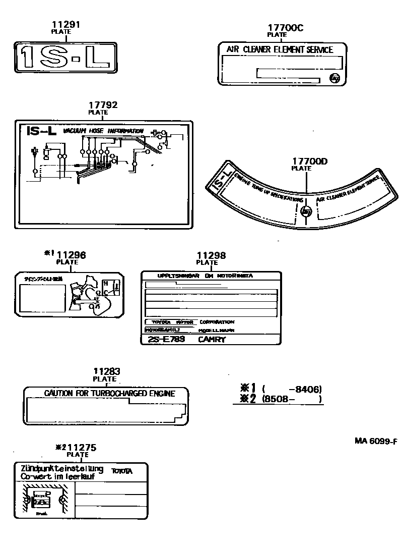 Parts diagram