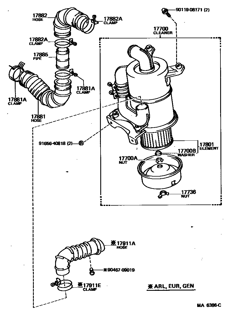 Parts diagram