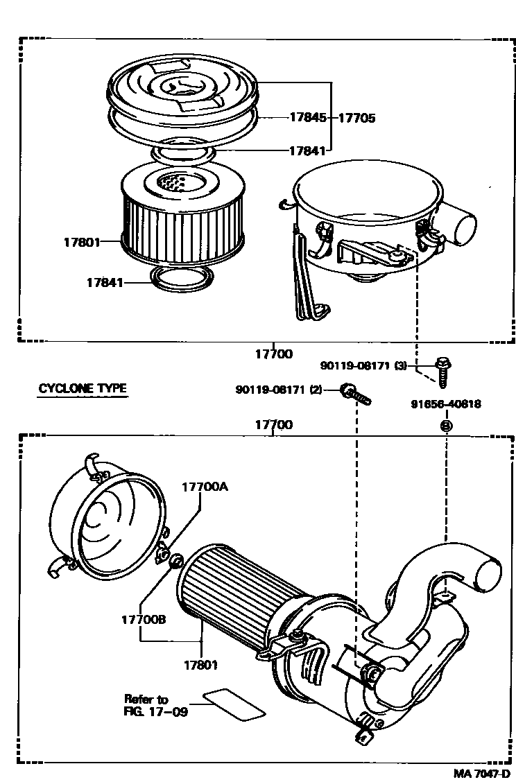 Parts diagram