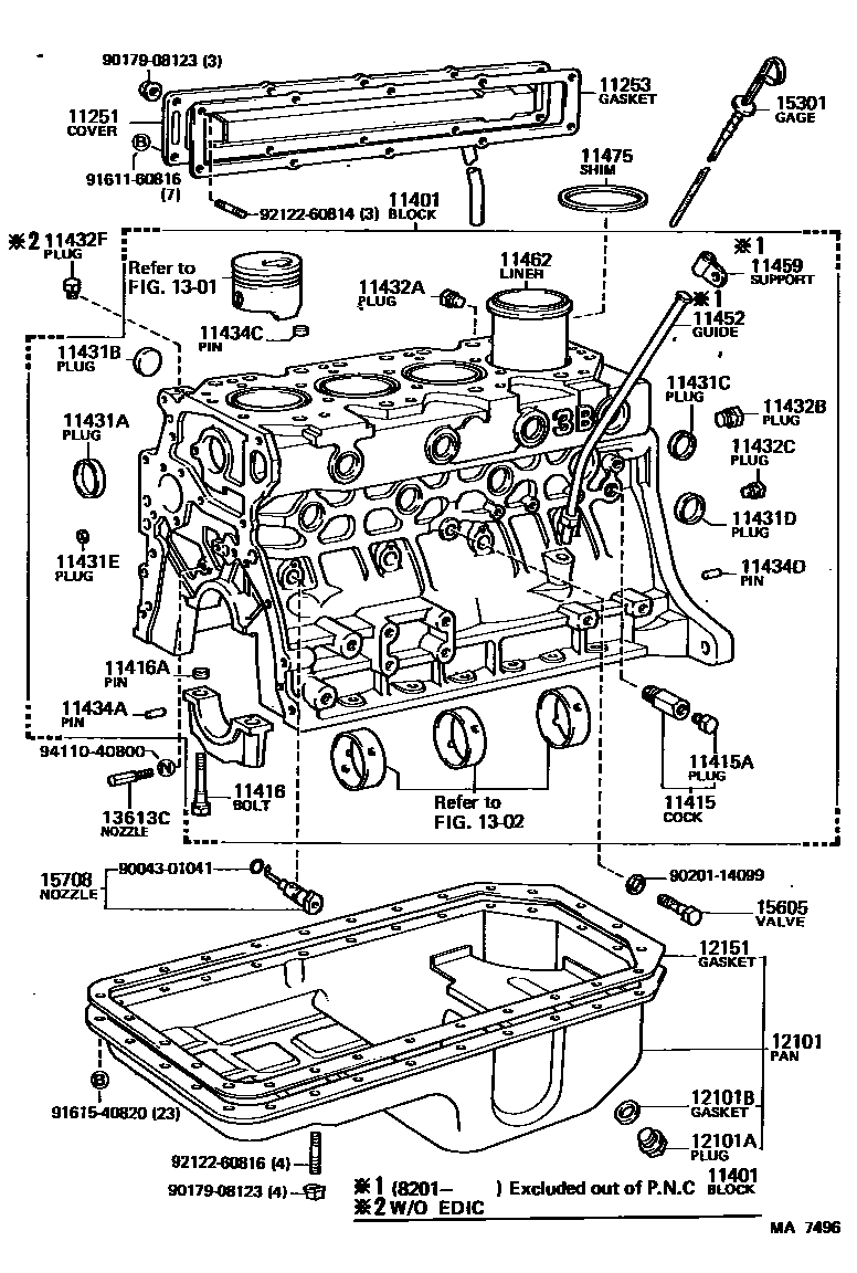 Parts diagram
