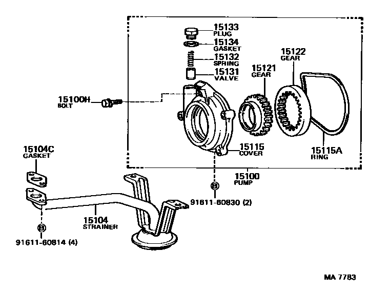 Parts diagram