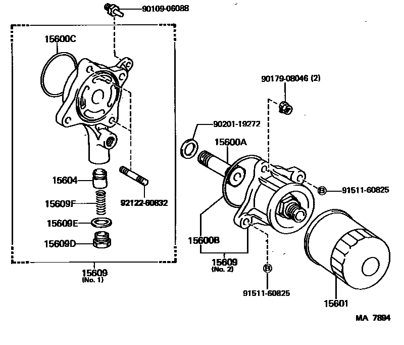 Parts diagram