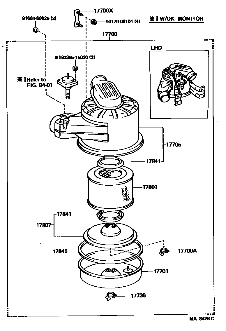 Parts diagram