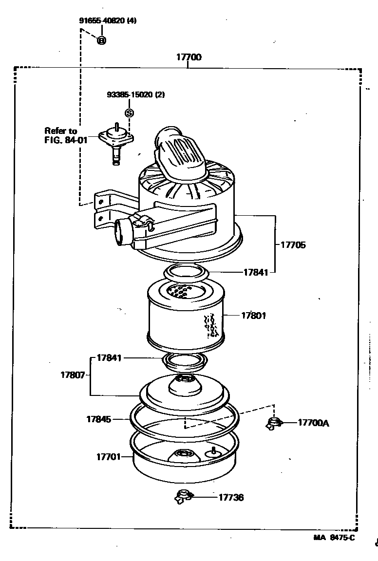 Parts diagram