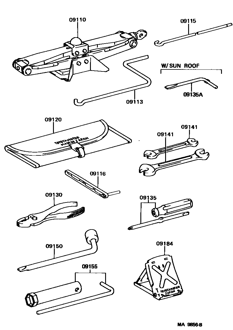 Parts diagram