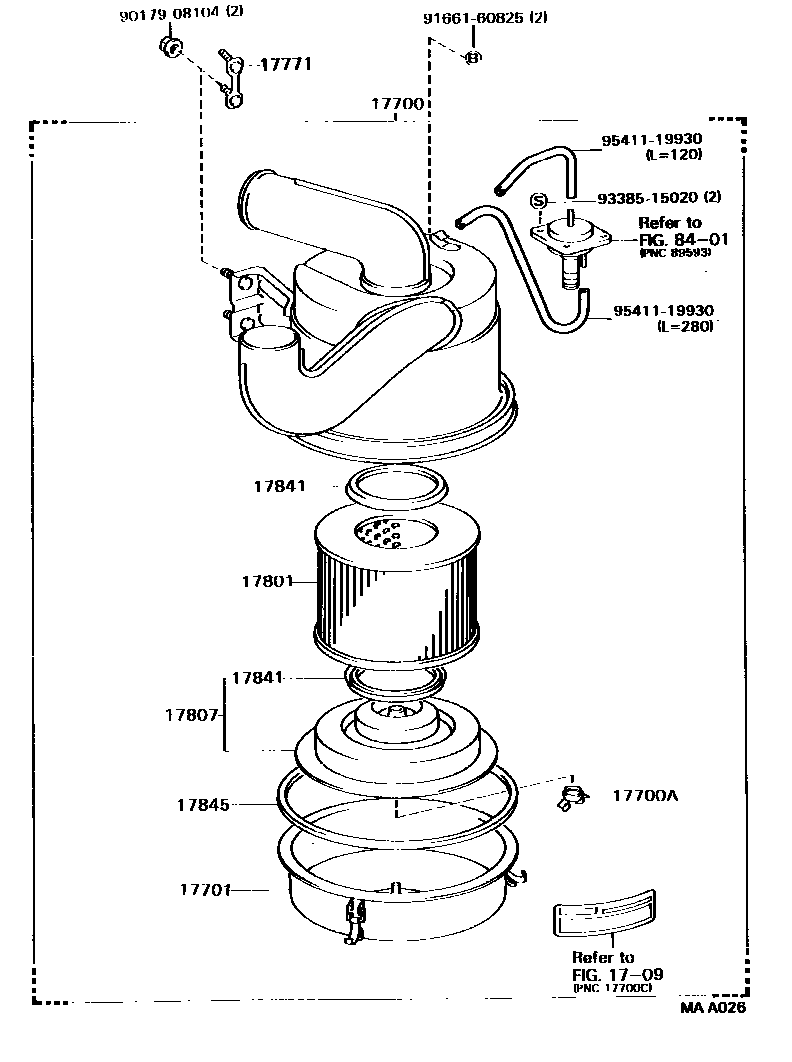 Parts diagram