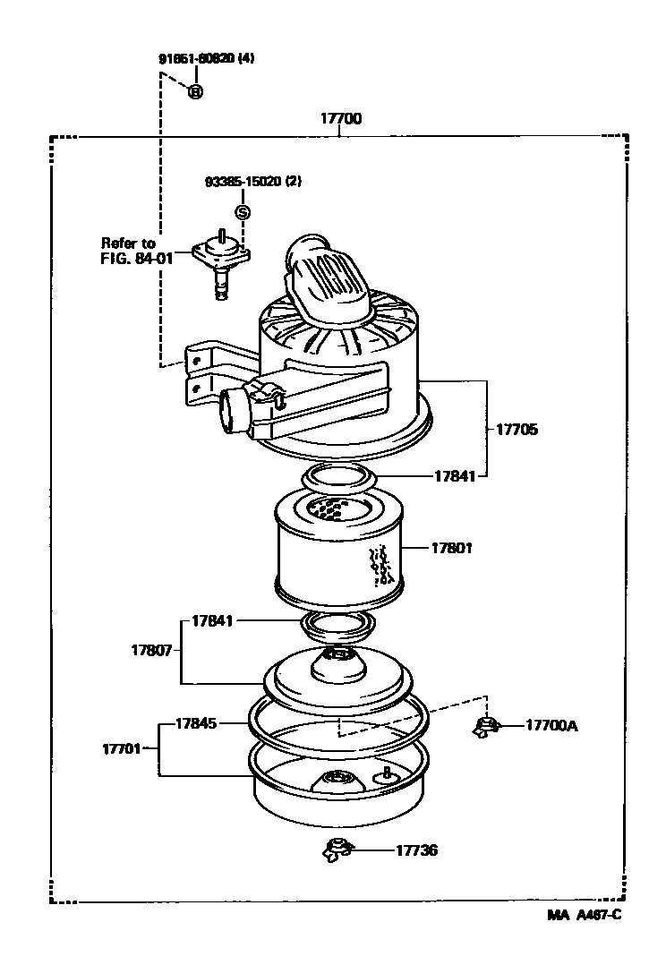Parts diagram