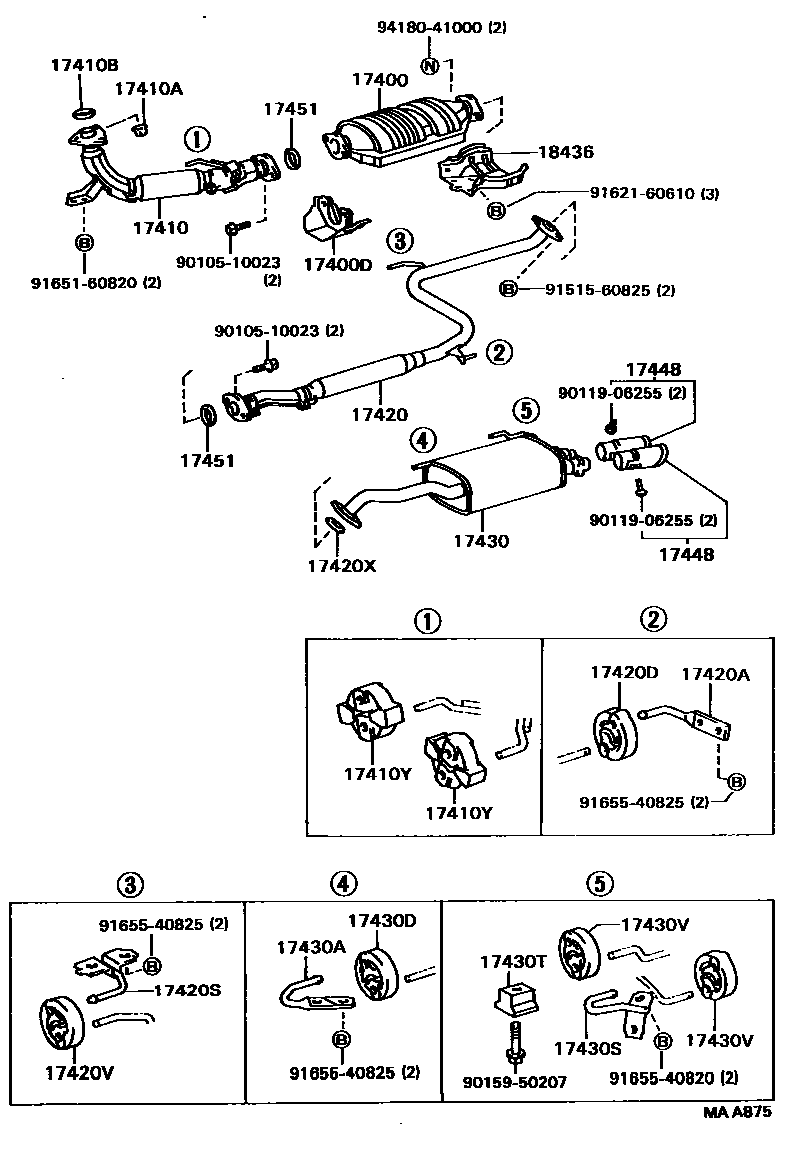 Parts diagram