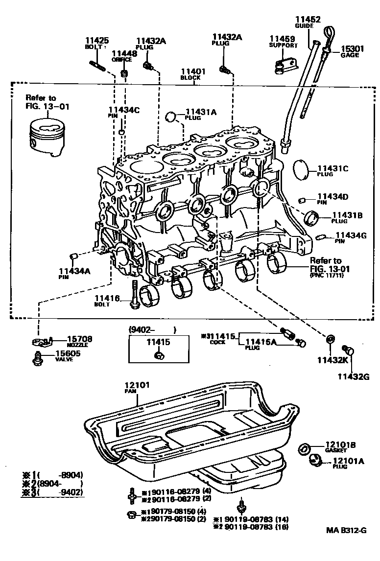 Parts diagram
