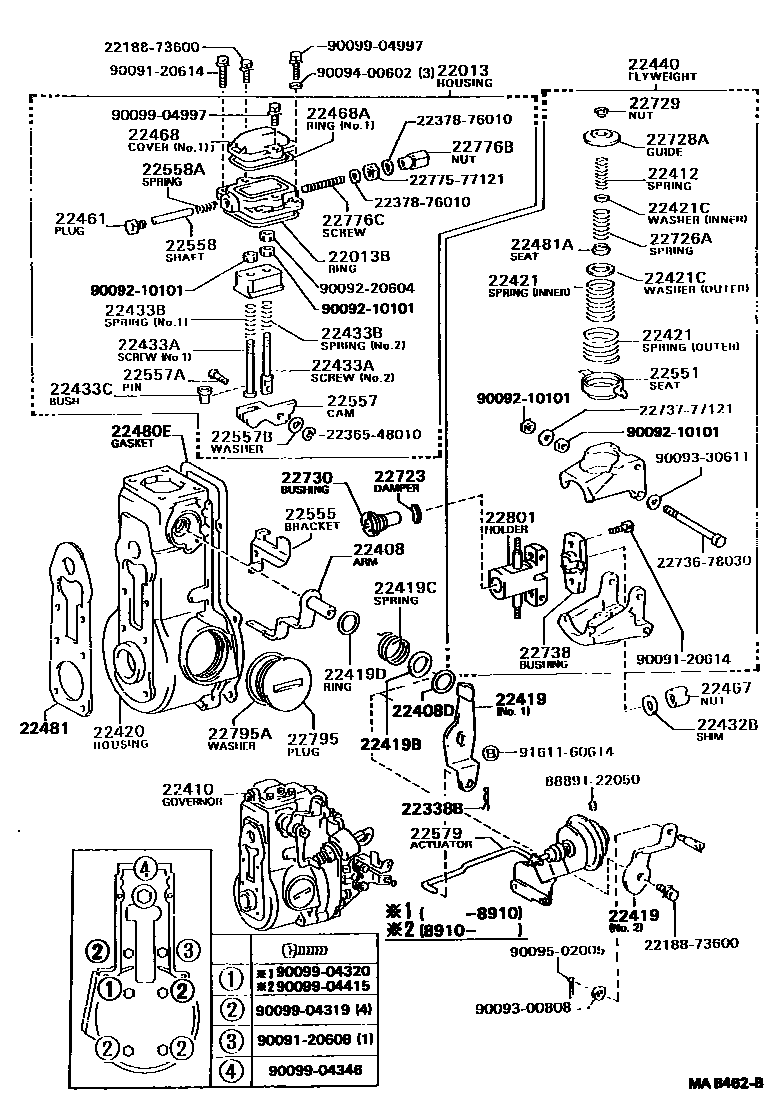 Parts diagram