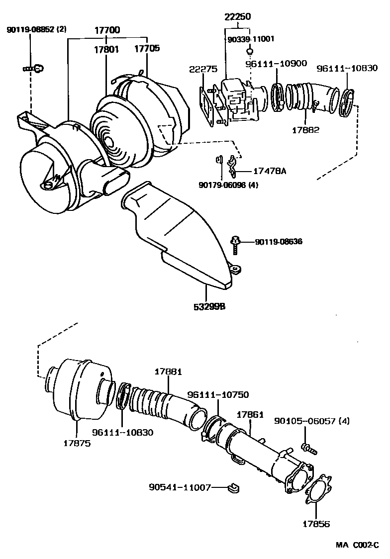 Parts diagram