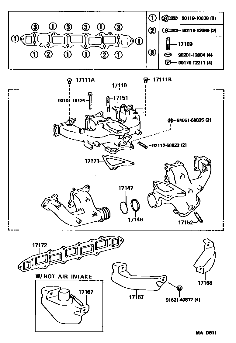 Parts diagram