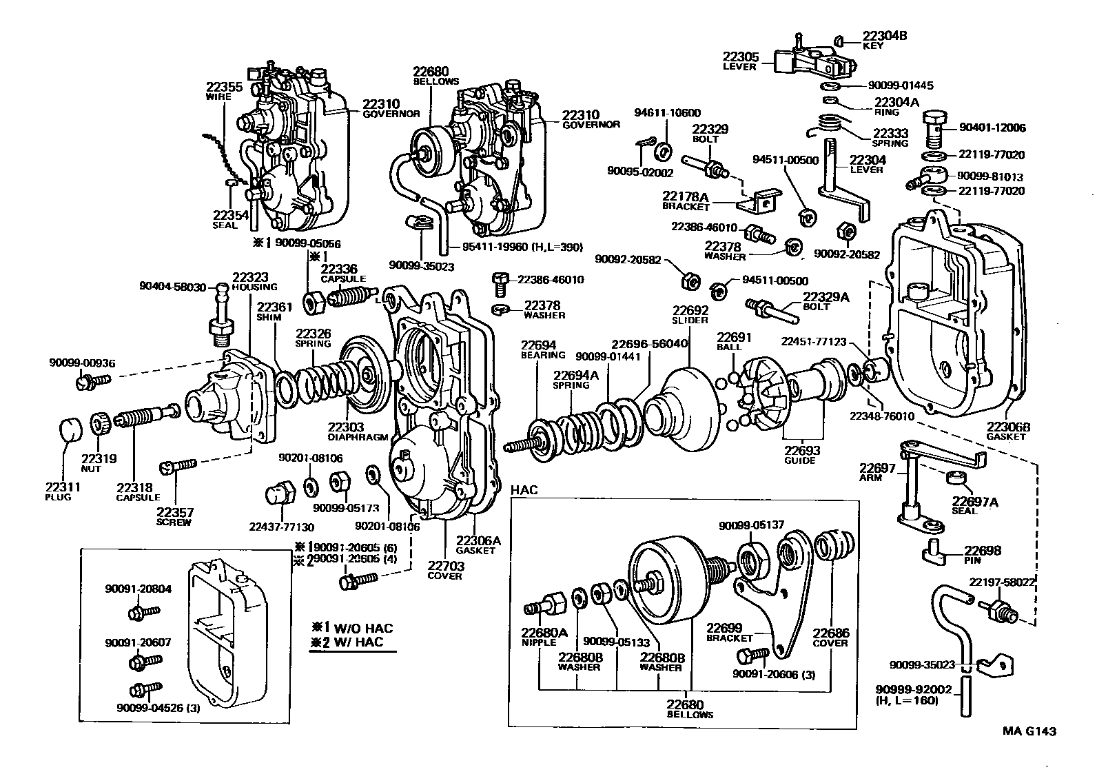 Parts diagram