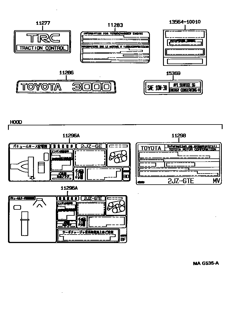 Parts diagram