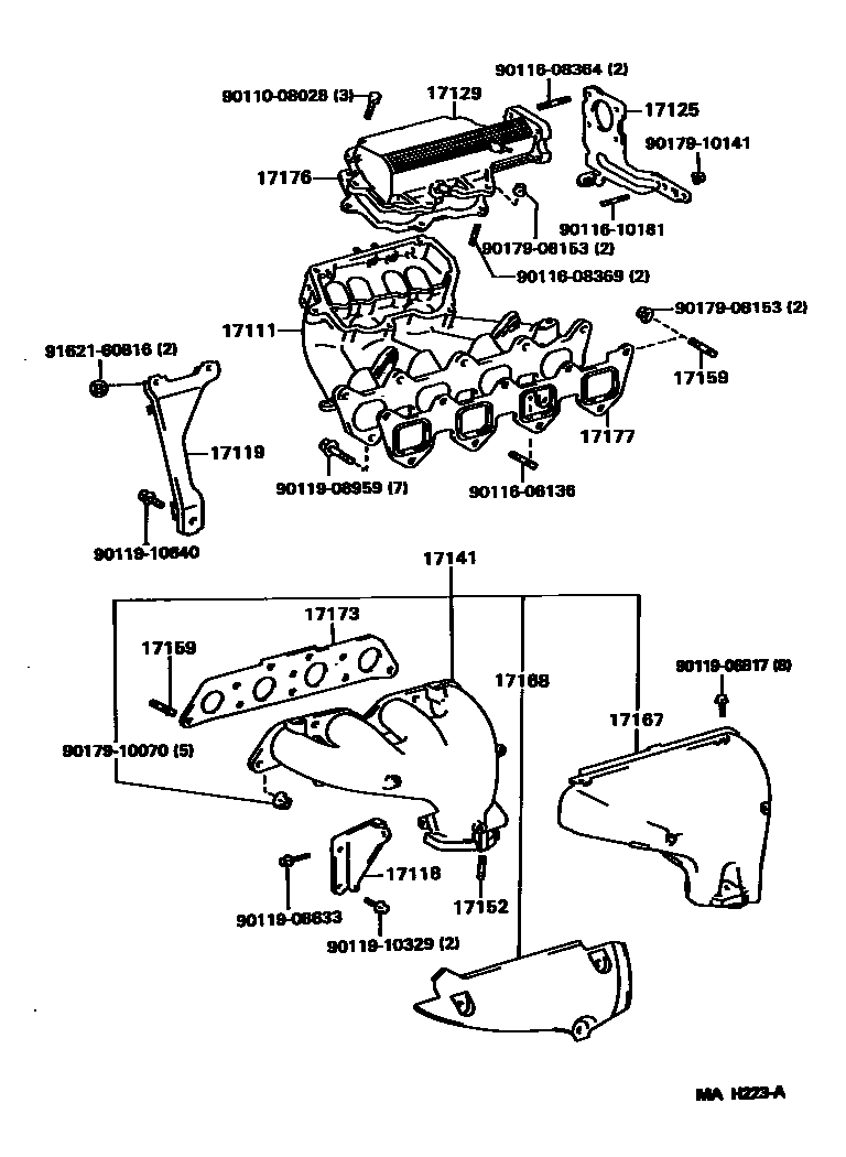 Parts diagram