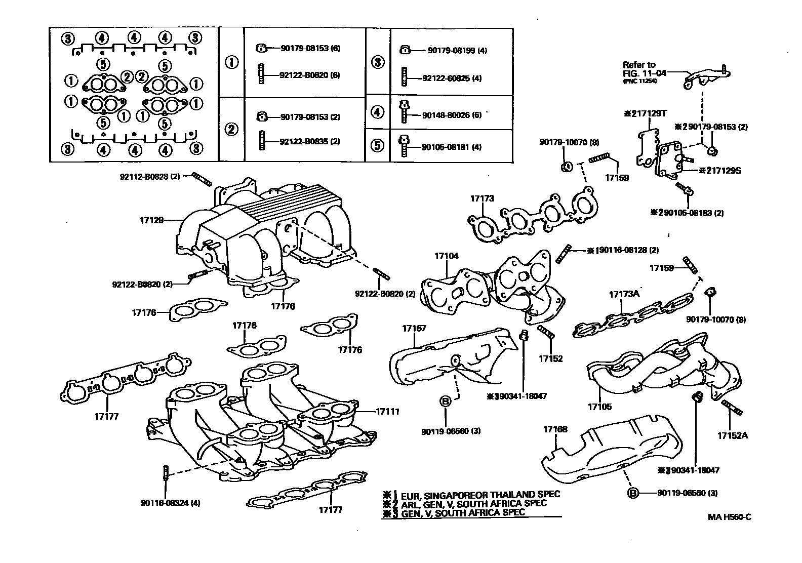 Parts diagram