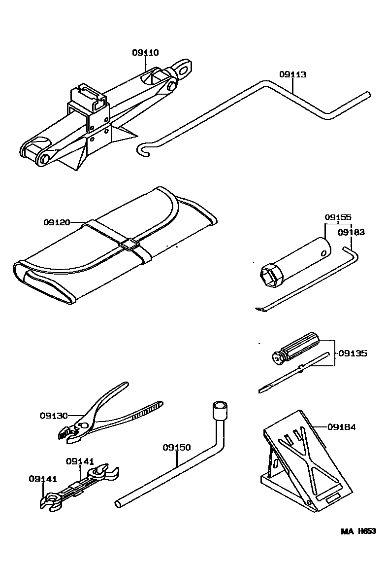 Parts diagram