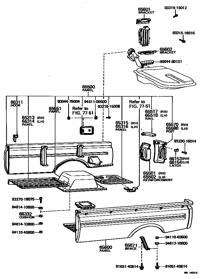 Parts diagram