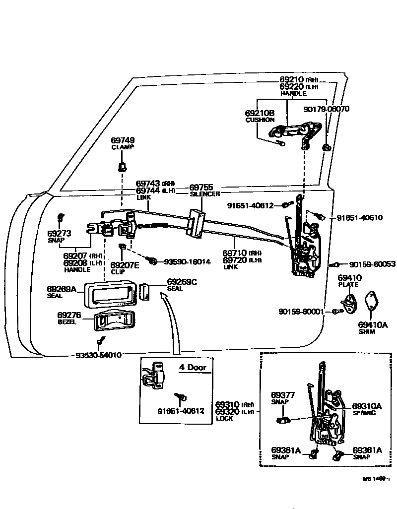 Parts diagram